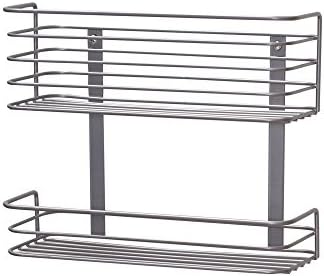 Double Basket Door Mount Cabinet Organizer