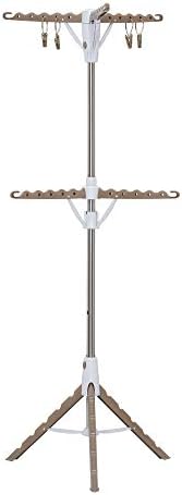 2 Tier Tripod Clothes Drying Rack, Air Dryer and Garment Rack, Use to…