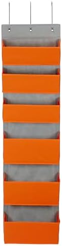 Over-the- Over-the-Door Organizer, Orange