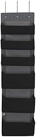 6 Pocket Over‑The‑Door Organizer in Non‑Woven Fabric with Reinforced …