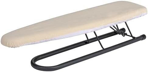 Accessory Sleeve Ironing Board, Plastic top, Foam Pad and Natural Cot…