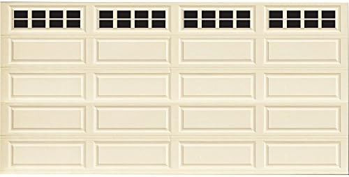 Artisan Magnetic Rubber Garage Door Window Accent Panels, Matte Black…