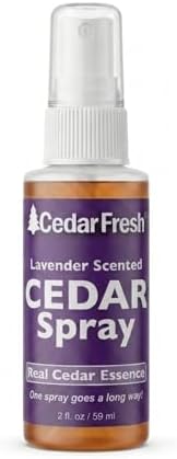 CedarFresh Lavender Cedar Power Spray, 2-Ounce Concentrated Essence f…