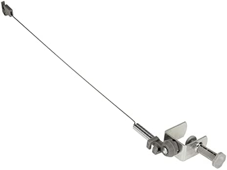 Clamp-On Iron Cord Minder for Ironing Boards, Flexible 20" Spring Wan…