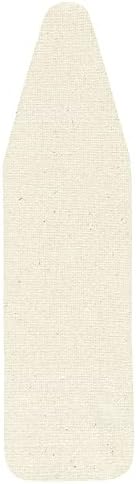 Cotton Fiber Pad and Cover with Thick Fiber Pad, Natural Finish