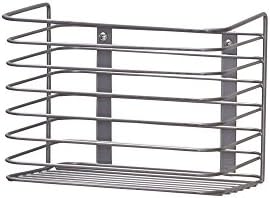 Door Mount Cabinet Organizer, Steel Wire Basket, Attractive Nickel Po…
