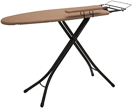 Mega Ironing Board, 4-Leg, Steel Top Pressing Station, Heat-Resistant…