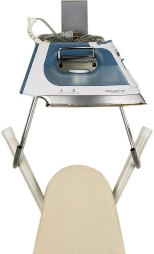 Over-The-Door Ironing Board Holder, Silver