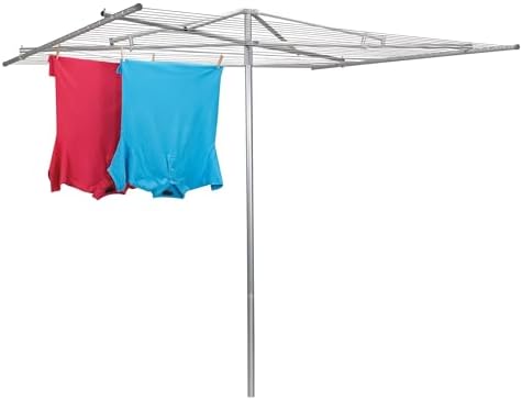 Parallel Clothesline Outdoor Dryer, 30 Lines with 210 Feet of Drying …