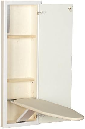 Stowaway in-Wall Ironing Board Finish: White