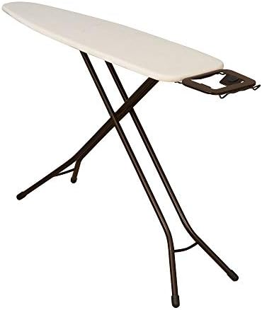 Ultra Ironing Board, 4-Leg, with Steel Top and Iron Rest, Cotton Cove…